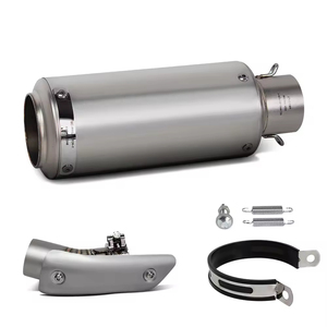 51mm/60mm moto course moto <span class=keywords><strong>silencieux</strong></span> moto tuyau d'échappement pour 250SR Z900 DUKE390 R6 R1 R3 - Product Image 1