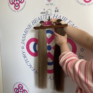 Dragonbeauty Wholesale Flat Tip Hair Extensions 100% Human Hair Wholesale Flat Tip Hair Extensions Remy Human Hair No - Product Image 1