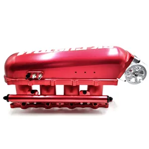 Sistema de admisión para Mitsubishi EVO, Colector de motor de carreras rojo