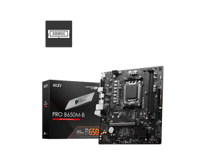 Tarjeta Madre MSI PRO B650M-B AM5 Compatible con AMD Ryzen Serie 7000/8000/9000, DDR5, PCIe 4.0, M.2 - Product Image 6
