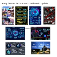 Écran secondaire IPS TYPE-C de 3,5 pouces pour CPU, GPU, RAM, HDD, moniteur secondaire pour PC portable, écran USB, moniteur secondaire pour ordinateur