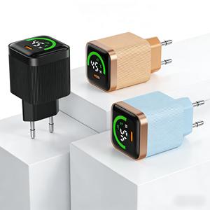 new gadgets 2026 products 45W GaN Super Fast USB <b>TYPE</b> <b>C</b> Power <b>Adapter</b> Mobile Cell Phone Wall Charger With Digital Display - Product Image 1