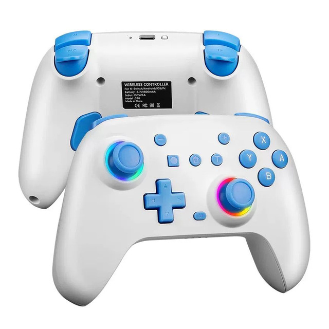 Wireless Gamepad for Nintendo Switch Pro Controller with LED Joystick for Switch/PC/Android Accept OEM/ODM