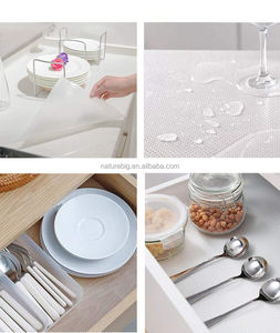 Forros Duraderos Antideslizantes e Impermeables para Estantes de Cocina y Refrigerador, Tapetes para Refrigerador de Uso Doméstico, Sin Adhesivo, para Gabinetes y Cajones - Product Image 4