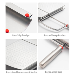 Đa-Chức Năng Thép Không Gỉ Pho Mát Công Cụ Của Nhãn Hiệu Thực Phẩm <span class=keywords><strong>Slicer</strong></span> Cutter Cho Bơ Pho Mát Cho Trong Nước Nhà Bếp Sử Dụng Kim Loại PC - Product Image 5