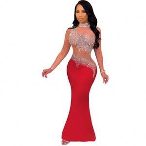 <span class=keywords><strong>Robe</strong></span> de soirée élégante de luxe à paillettes, sans manches, Sexy, tenue de Club, jupe, maille, <span class=keywords><strong>robe</strong></span> de nuit Maxi, <span class=keywords><strong>pull</strong></span> - Product Image 6