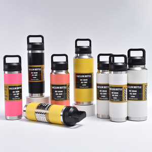 ขวดน้ำสแตนเลสหุ้มฉนวนสปอร์ต20ออนซ์27ออนซ์36ออนซ์ถ้วยเดินทางกระติกน้ำสุญญากาศสองชั้นด้านใน - Product Image 1