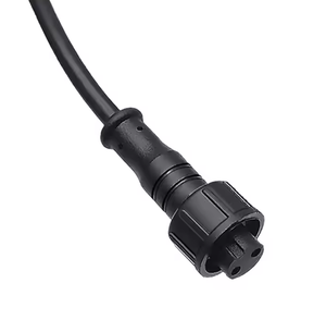 Dc5521 Mini M12 2 Pin Không Thấm Nước Nam Nữ Nối Năng Lượng Mặt Trời Đèn Cáp Mở Rộng Với Áo Khoác PVC Dây Đồng Máy Ảnh Máy Tính - Product Image 1