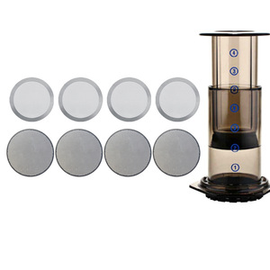 แผ่นกรองกาแฟโลหะ HoloPress ขนาด 61 มม. สแตนเลสสตีล รูกลม ตาข่ายถัก สำหรับชงกาแฟเอสเพรสโซ - Product Image 1