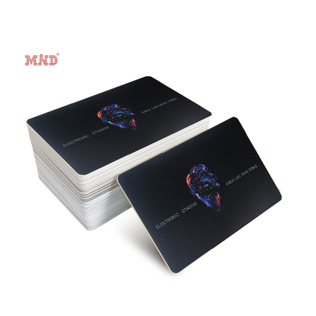 Renewable NFC Digital Business Card PLA Biodegradable Corn RFID NFC Card