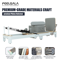 Machine de Pilates commerciale pliable haut de gamme, portable, en alliage de qualité aéronautique, réglable et personnalisable pour studio de Pilates