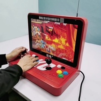 Console de Jeu Rétro Double Joystick Tout-en-un 2025 pour Domicile et Commerce, Écran Couleur, 10000 Jeux, Résolution 1440x900, Arcade Portable