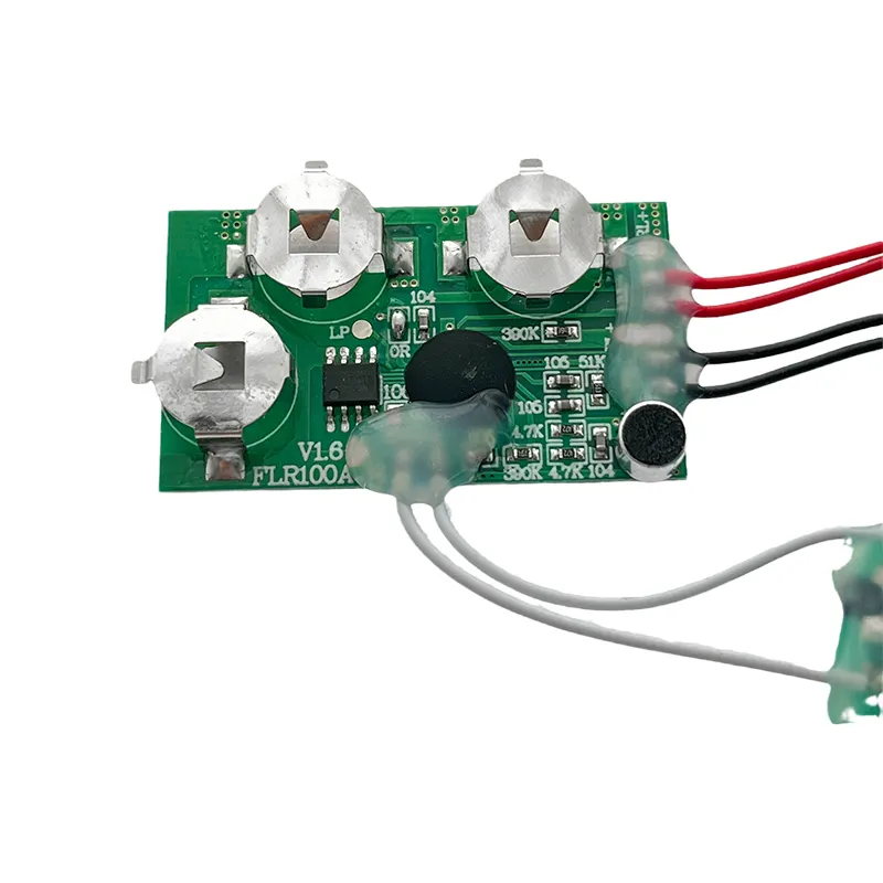 Mini Chip de grabadora de voz Circuito integrado de grabadora de voz para tarjeta de felicitación o juguete