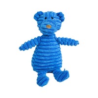 Jouets à mâcher durables en velours côtelé et peluche pour chiens, résistants aux morsures, en forme d'animaux, pour la dentition et l'entraînement des chiots de petite et grande taille