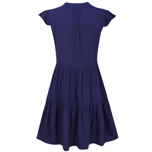 Vestidos de verano de las mujeres 2020 de <span class=keywords><strong>moda</strong></span> de las mujeres de Color sólido Casual mosca manga ropa al por mayor vestidos - Product Image 3