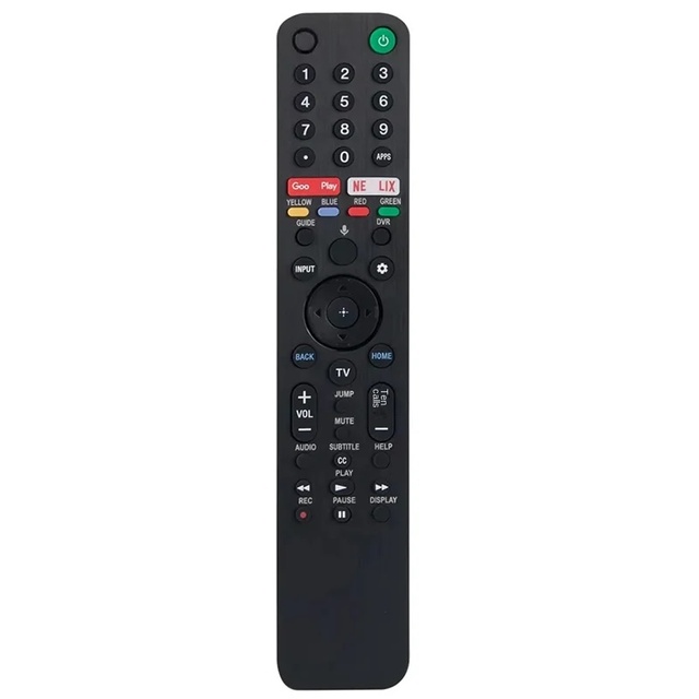 A73E-RMF-TX500U Smart Voice Remote Control Play for Buttons Compatible for Sony Bravia LED OLED 4K UHD TV LED LCD