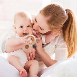 Juguetes sensoriales sin BPA <span class=keywords><strong>para</strong></span> niños y niñas de 0 a 6 meses, <span class=keywords><strong>regalos</strong></span> <span class=keywords><strong>para</strong></span> recién nacidos, mordedor, alimentación de bebés, producto <span class=keywords><strong>para</strong></span> masticar dentición, bebés - Product Image 5