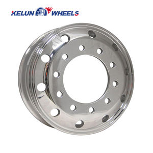 トラック用19.5x6.75デュアルホイール　鍛造ホイール（研磨仕上げ）　22.5インチホイール - Product Image 5