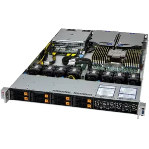 Servidor en rack SYS-112C-TN 1U de un solo socket, DDR5 ECC, NVMe, intercambio en caliente, barebone, para centros de datos de computación en la nube - Product Image 1