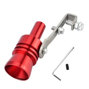 Silbato Turbo de Aleación de Aluminio KS 01 para Tubo Recto, Imitador de Sonido de Escape de Coche, Mejora de Rendimiento, Plateado - Product Image 3