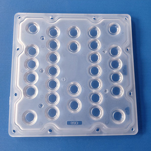 <span class=keywords><strong>130mm</strong></span> cuadrado 30 60 90 grados plástico Led lente óptica 30PCs 5050 Led lente de luz de inundación - Product Image 3