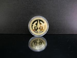 Jinruixiang tùy chỉnh kỷ niệm huy chương nhà máy được thiết kế kim loại cơ thể đồng hồ hai giai điệu mạ thủ công kim loại độc đáo - Product Image 2