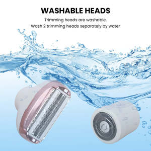 Nouveau Portable 4 en 1 dames instrument de beauté épilateur à sourcils épilateur électrique pour aisselles respectueux de la peau - Product Image 5