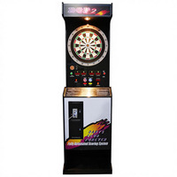 Machine de jeu de fléchettes électronique commerciale à monnayeur avec notation automatique, personnalisable pour les clubs d'arcade intérieurs