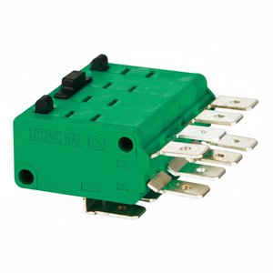 Microinterruptor SPDT IP40 KW3 - Multicircuito, Plástico y Metal, 16 A, 250 V, Vietnam DONGHAI, para el Hogar, 1000 Unidades/Caja, Vida Útil de 100000 Ciclos - Product Image 1