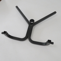 Pièces et accessoires de VTT UTV en métal robuste personnalisés en usine Support de support de pneu de secours en acier enduit de poudre Support de stockage