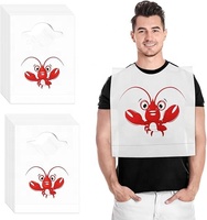 Tablier en plastique unisexe imperméable pour restaurant, personnalisable avec logo, jetable, pour barbecue, fête, fruits de mer, pour femmes, hommes et enfants - Grande Vente