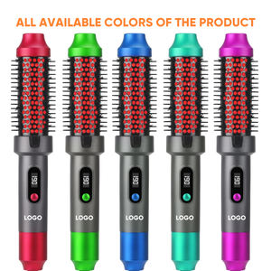 <span class=keywords><strong>Brosse</strong></span> à <span class=keywords><strong>cheveux</strong></span> infrarouge rotative électrique avec thérapie par la lumière rouge <span class=keywords><strong>Brosse</strong></span> à fer à friser <span class=keywords><strong>Brosse</strong></span> thermique pour le lissage - Product Image 4
