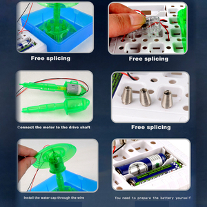 Kit <span class=keywords><strong>d</strong></span>'exploration électronique DIY AJB pour étudiants : Technologie créative STEM, Fontaine scientifique DIY, <span class=keywords><strong>Circuit</strong></span> physique, <span class=keywords><strong>Jouet</strong></span> éducatif - Product Image 2