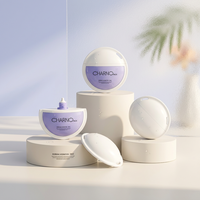 Emballage de flacon cosmétique de luxe en PP violet pour crème solaire, 50 ml, flacon vide pour crème BB, fond de teint SPF, emballage pour soins de la peau