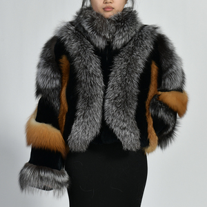 נשים שועל פרווה מעיל חורף חם מעיל סיטונאי אמיתי פרווה מעילי גבירותיי עבה אמיתי פרווה מעילים - Product Image 3