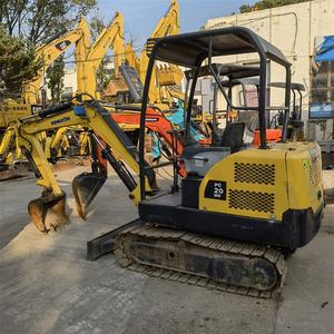 Gebruikt Kwaliteitsgraafmachine Komatsu PC20MR 2 Ton Mini Rupskraan Goed Onderhouden Goedkoop Te Koop - Product Image 1
