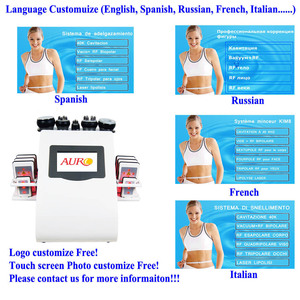 Auro Best Seller - Masseur multifonctionnel pour le visage et le cou 40k - Machine multifonctionnelle Cavi <span class=keywords><strong>Lipo</strong></span> pour la perte de poids et l'amincissement - Product Image 4