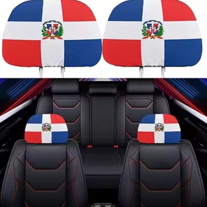 Custom Logo Bus Diy Photo Print Headrest Sublimation Blank Car <b>Head</b> Rest <b>Cover</b> - Product Image 6