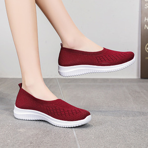 Venta Directa de Fábrica, Zapatos de <span class=keywords><strong>Mujer</strong></span> al por Mayor, Zapatos Deportivos Casuales Transpirables para <span class=keywords><strong>Mujer</strong></span>, Zapatos Planos para Caminar - Product Image 4