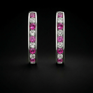 Classic Platinum Lab Grown Diamond Stud Earrings IGI Certified High Polish Finish Brilliant Cut <b>Stones</b> Minimalist Party Gift - Product Image 1