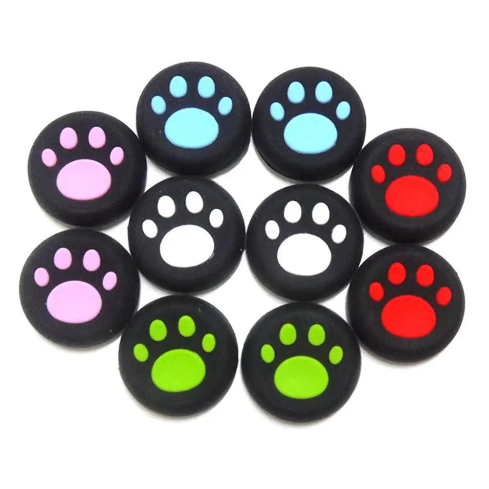 Multi-color Thumbsticks Caps For Ps4 Controller Silicone Analog Thumb Grips For Gamepad Joystick Cap For Ps4 /XBOX ONE/ PS2/ 360