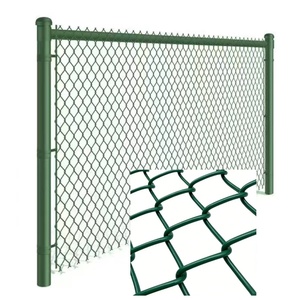 Rouleau de grillage cyclonique en fer galvanisé à chaud de 6 pieds, revêtu de poudre, pour clôture à mailles losangées, idéal pour la construction moderne de maisons - Vente en gros - Product Image 1