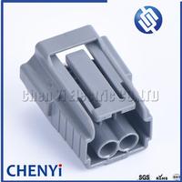 Connecteur de fil automobile étanche 2 broches 2,2 mm DL 090 femelle, prise d'injecteur de carburant 6195-0043 pour Mazda