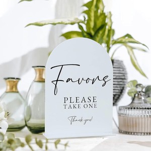 FUNMOOD BAI-1 Beyaz Akrilik Düğün Tabelası Modern Tören Misafir Defteri Sergileme Plakası Yeniden Kullanılabilir Özelleştirilebilir Metinli Resepsiyon Masası - Product Image 4