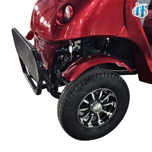 HLD 1500W 60V Kendaraan Golf Listrik Off-road untuk Pantai dan Luar Ruangan, Kendaraan Wisata 4 Roda Beratap - Product Image 6