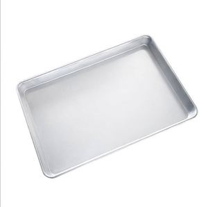 Grand plat à pâtisserie Ware Baker en acier inoxydable, plateau de cuisson non perforé et perforé, plateau de four, plat à pâtisserie B - Product Image 5