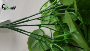 Decoración Colgante de Hierba Artificial de Plástico Ecológico con 5 Ramas y 198 Hojas de Tortuga, 2021 - Product Image 6