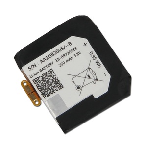 Batterie de remplacement pour montre EB-BR720ABE pour Samsung <span class=keywords><strong>Gear</strong></span> <span class=keywords><strong>S2</strong></span> Classic SM-<span class=keywords><strong>R720</strong></span> SM-R732 <span class=keywords><strong>R720</strong></span> R732 250mAh - Product Image 2