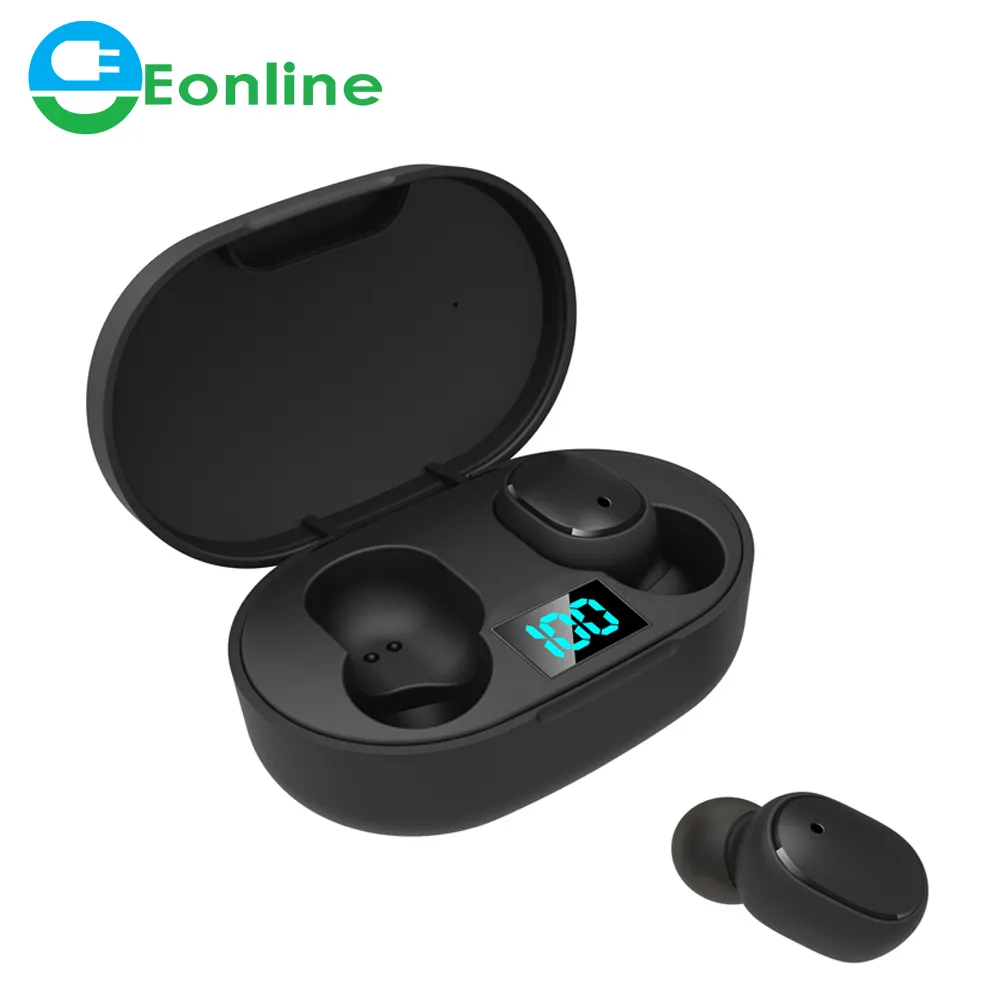 EONLINE TWS wireless Earphones Wireless Earbuds For Xiaomi Redmi Noise Cancelling Headsets With Microphone Handsfree Headphones