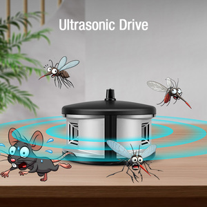 في الأماكن المغلقة مضادة للبعوض فئران طاردة بثلاث مكبرات صوت بتقنية الموجات فوق الصوتية الإلكترونية - Product Image 2